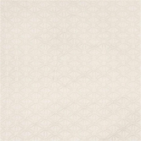 Designer Fabrics 54 in. Wide Off White- Flower Jacquard Woven Upholstery Grade Fabric E535
